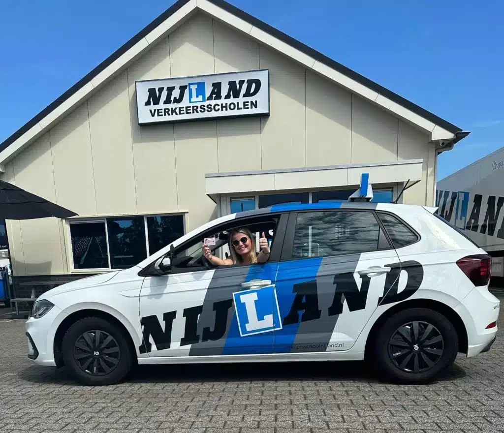Auto geslaagd Nijland